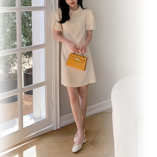 裁缝学苑AG157 显瘦娃娃领改良版旗袍连衣裙纸样女夏法式样板版型 商品图3