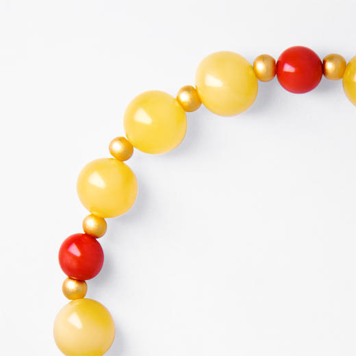 蜜蜡珊瑚手串 商品图1