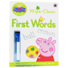 粉红猪小妹学单词 英文原版绘本 Peppa Pig Wipe Clean First Words 小猪佩奇擦擦书 可擦写英文练习册 英文版进口原版英语书籍 商品缩略图3