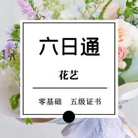零起步花艺六日通
