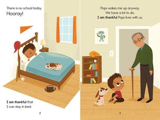 正能力小故事2级 我懂感恩 英文原版 I Am Thankful A Positive Power Story 分级读物 3-6岁 商品图1