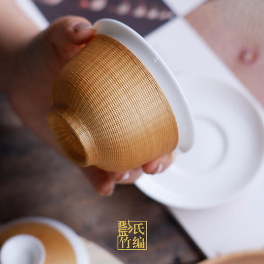 才皿·素编盖碗 商品图3