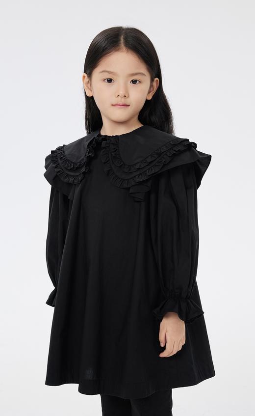 JNBY  23年春款  全棉府绸长袖连衣裙  1N2G13260 商品图4