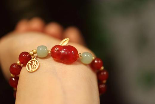 【新春祈福】兔年鸿运当头玛瑙祈福手串（正常发货） 商品图3