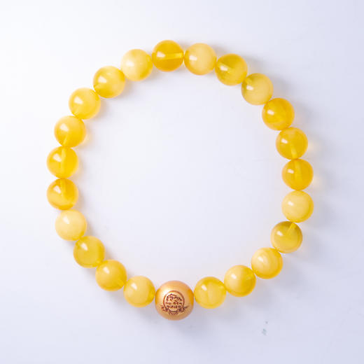 蜜蜡圆珠手串 商品图0