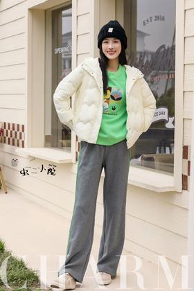 3F【CH/2虫二】22冬款 短款羽绒服