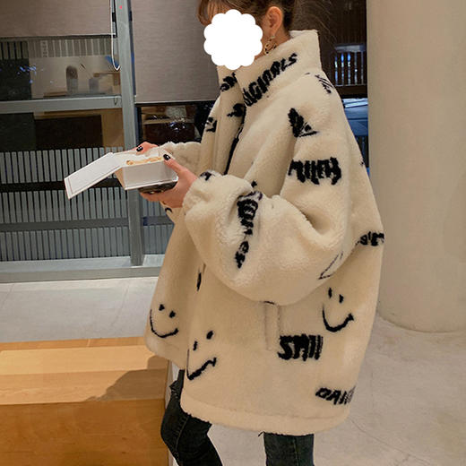 裁缝学苑AG233 短中长款女羊羔毛皮毛一体外套纸样女装打版型图纸 商品图0