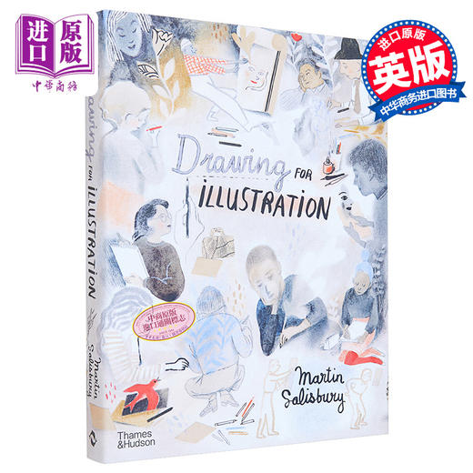 预售 【中商原版】Drawing For Illustration 进口艺术 作为插画的绘画 T&H 商品图0