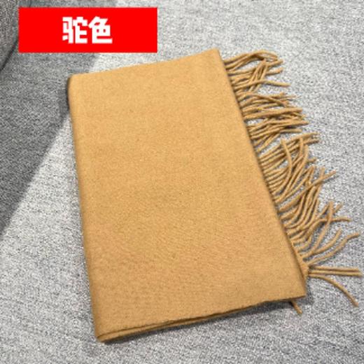 3楼 秀美经典羊毛围巾 纯色/格纹 多色可选 商品图4