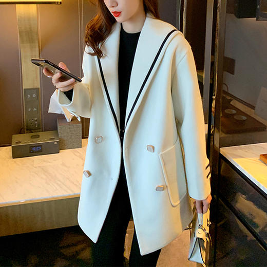 裁缝学苑AG124 服装纸样女装毛呢大衣外套女衣服制版打版样衣裁剪 商品图0