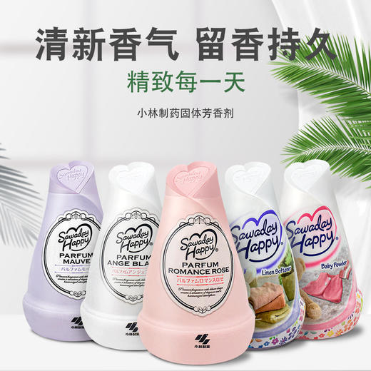 日本  小林制药 心形清新剂 固体芳香剂 多款可选 商品图0