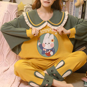 裁缝学苑AG204 睡衣套装纸样女家居服版型女装服装打版裁剪图纸