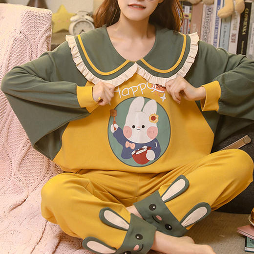 裁缝学苑AG204 睡衣套装纸样女家居服版型女装服装打版裁剪图纸 商品图0