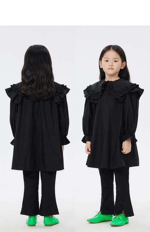 JNBY  23年春款  全棉府绸长袖连衣裙  1N2G13260 商品图5