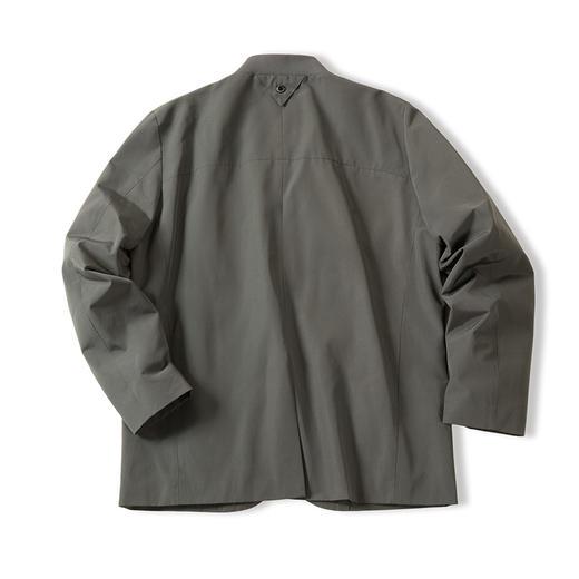 【硬朗廓形 通勤穿搭】灰色西装夹克机能西服 商品图6