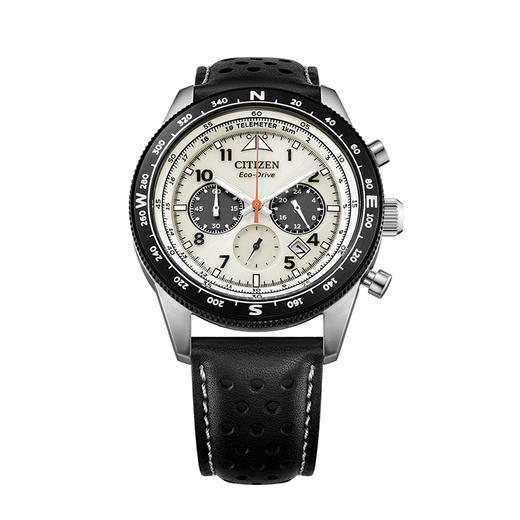 西铁城FF系列潮流皮带光动能男表CA4559-13A 商品图3