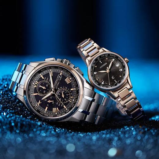 西铁城/CITIZEN新品空中之鹰系列舒博钛时尚情侣男表AT8254-61E 商品图9