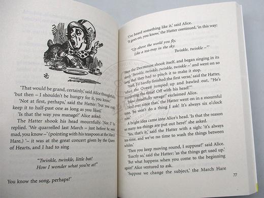 爱丽丝梦游仙境 英文原版 Alice's Adventures in Wonderland 童话故事书 Penguin Classics 英文版 进英语原版书籍 商品图1