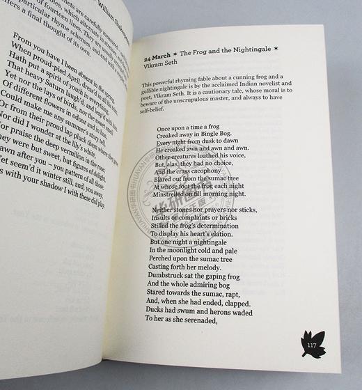 儿童英语诗歌集 每天一首诗 英文原版 A Poem for Every Day of the Year 英文版进口原版英语书籍 商品图1