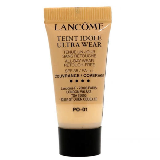 【中小样】兰蔻持妆轻透粉底液 PO-01 5ml  商品图0