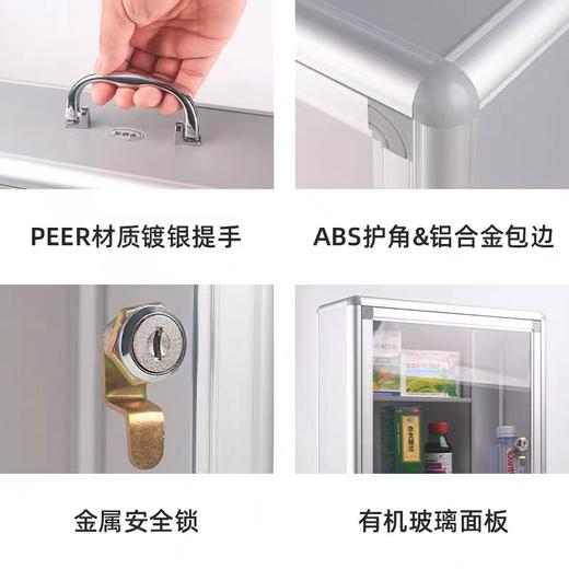 安全药箱大容量医药箱应急医疗箱急救药品收纳盒全套小药箱 商品图2