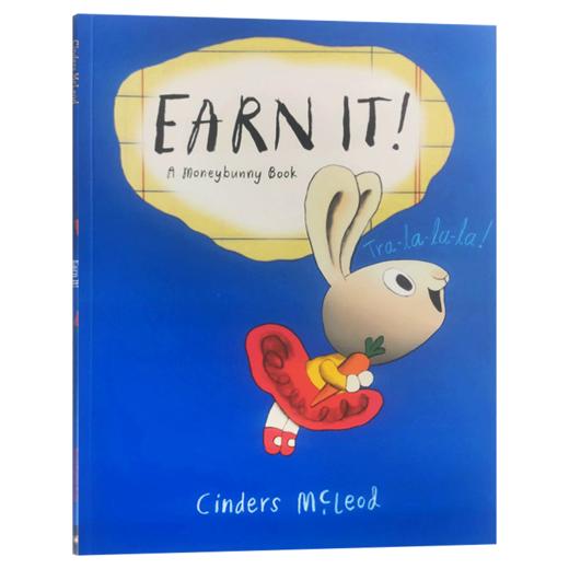 小兔子理财书1 小兔子学赚钱 英文原版 A Moneybunny Book Earn It 小兔子学花钱系列 亲子理财意识启蒙绘本 平装 进口英语书 商品图3