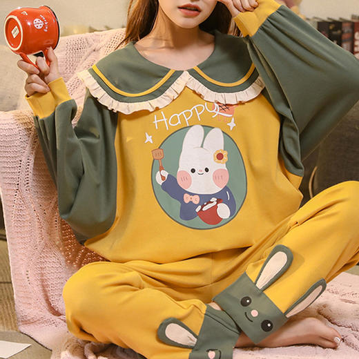 裁缝学苑AG204 睡衣套装纸样女家居服版型女装服装打版裁剪图纸 商品图2