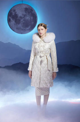 3F 【Houri】长款羽绒服