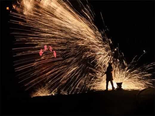 春节2日【蔚县打树花】蔚县过大年·圈粉上亿人西大神堡-暖泉古镇-上苏庄-蔚州古城社火 商品图1