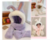 兔耳朵帽子围巾手套三件套 商品缩略图0