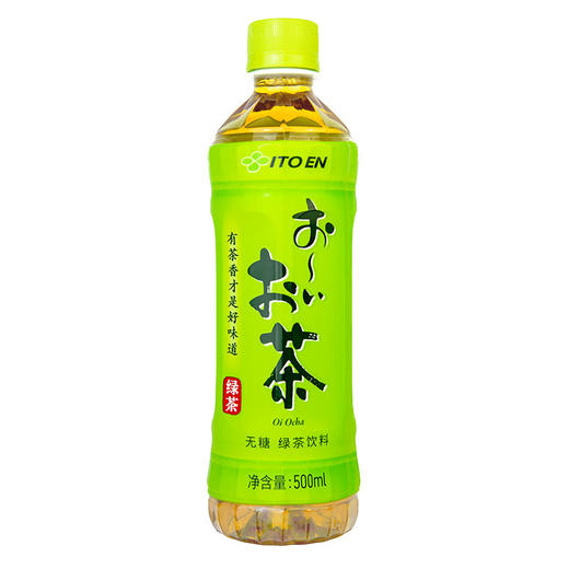 伊藤园 原味绿茶 500ml 商品图0