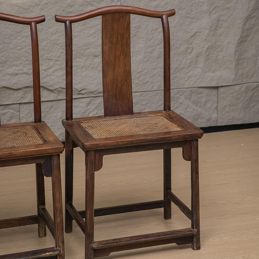 清 红木灯挂椅（一对） 商品图3