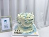 复古蓝加高裱花蛋糕 商品缩略图1