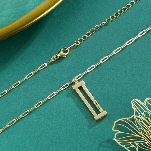 子佩集S925银【魅力】套链项链【YL-327242】镀金2301 商品图1