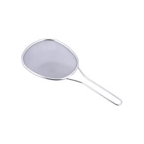 日本进口下村不锈钢超细过滤网沥水捞面饺子网筛