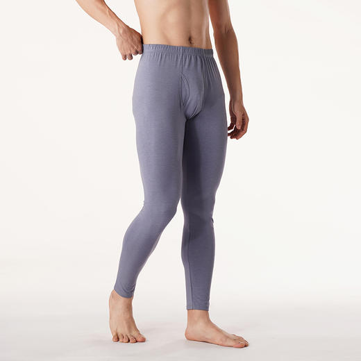 都市丽人都市锋尚基础系列恒温棉男士薄九分裤单层裤打底裤FL24A7 商品图1