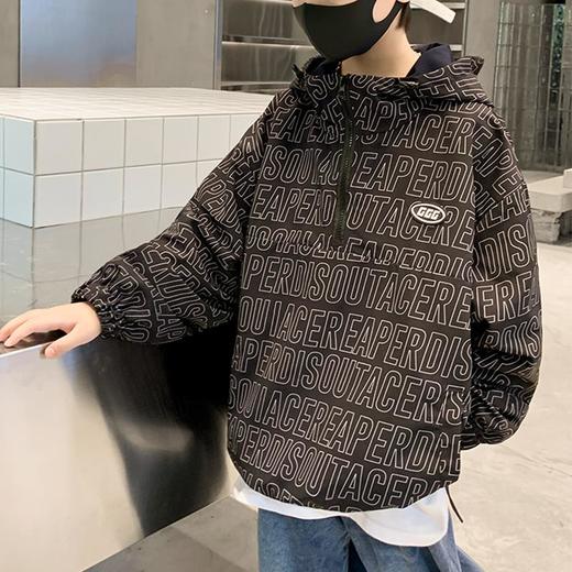 裁缝学苑TQ79男童装连帽卫衣纸样儿童外套女童上衣服装打板裁剪图 商品图3