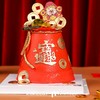 B4321【开工大吉】盆满钵满 蛋糕 商品缩略图3