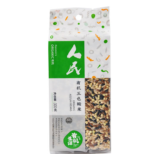 有机五色糙米300g 商品图0