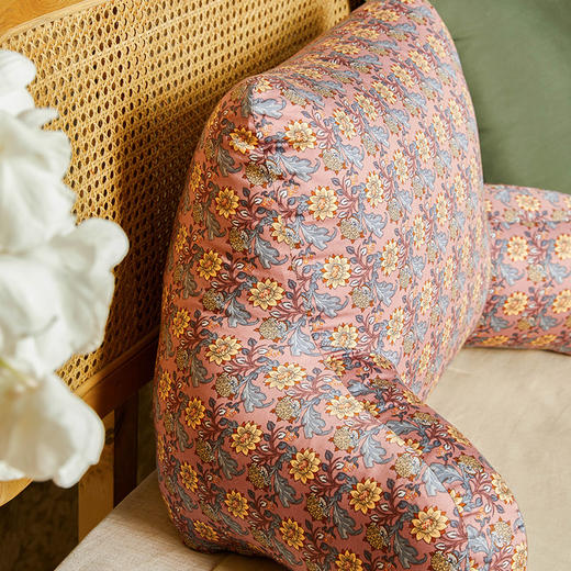 莫利斯系列多功能靠枕床头护腰床靠 商品图3