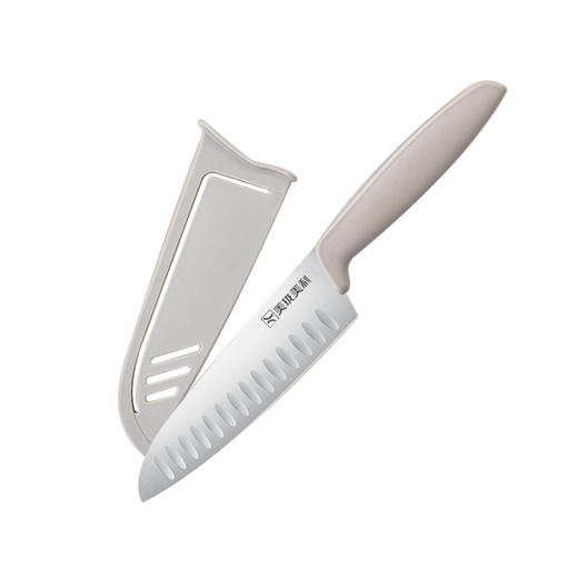 美珑美利kitchenlite 大厨刀带抗菌刀鞘家用厨房宝宝辅食锋利切菜刀 商品图0