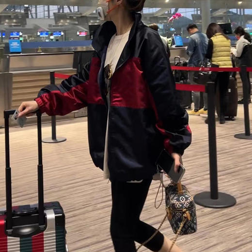 裁缝学苑AX37拼接棒球服纸样外套女装秋季新款上衣夹克衣服样板图 商品图1