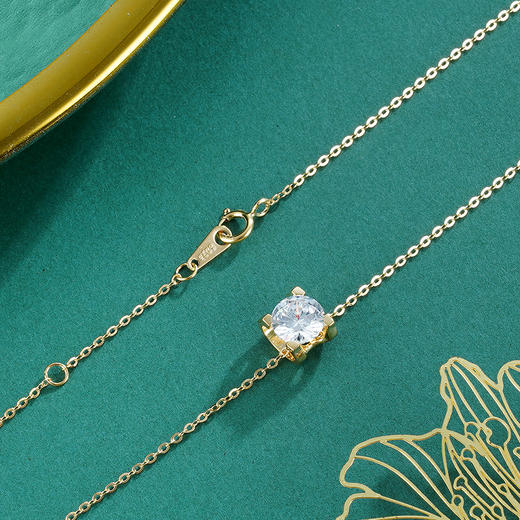 子佩集S925银【恒心】套链项链【YL-3866201】镀金2301 商品图1