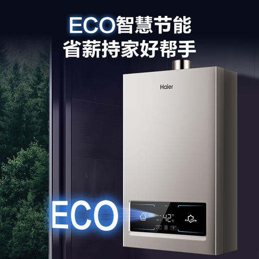 【海尔JSQ30-16WG3(12T)U1】海尔（Haier）16升燃气热水器天然气 ECO节能 商品图3