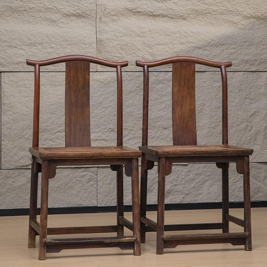 清 红木灯挂椅（一对） 商品图4