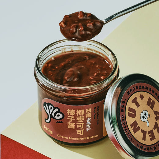 有乐岛 / 椰枣可可榛子酱  5%生可可粉 巧克力爱好者必入 140g 商品图10