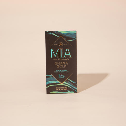 觅娅加纳盐之花牛奶巧克力85g 商品图0