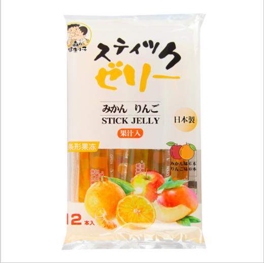 健康小子 葡萄/蜜桔/苹果味条形果冻12条/袋 商品图3