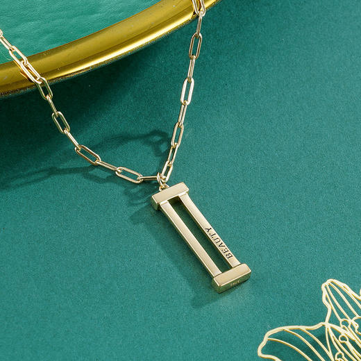 子佩集S925银【魅力】套链项链【YL-327242】镀金2301 商品图2