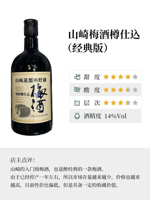 山崎 梅酒660ml 日本直邮 商品图1